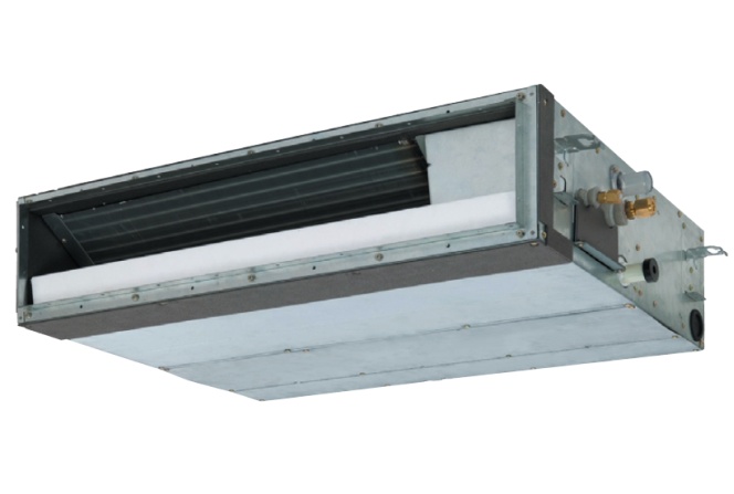 Канальный внутренний блок VRF-системы Toshiba Toshiba Канальный компактный блок (MMD-AP0056SPH-E)