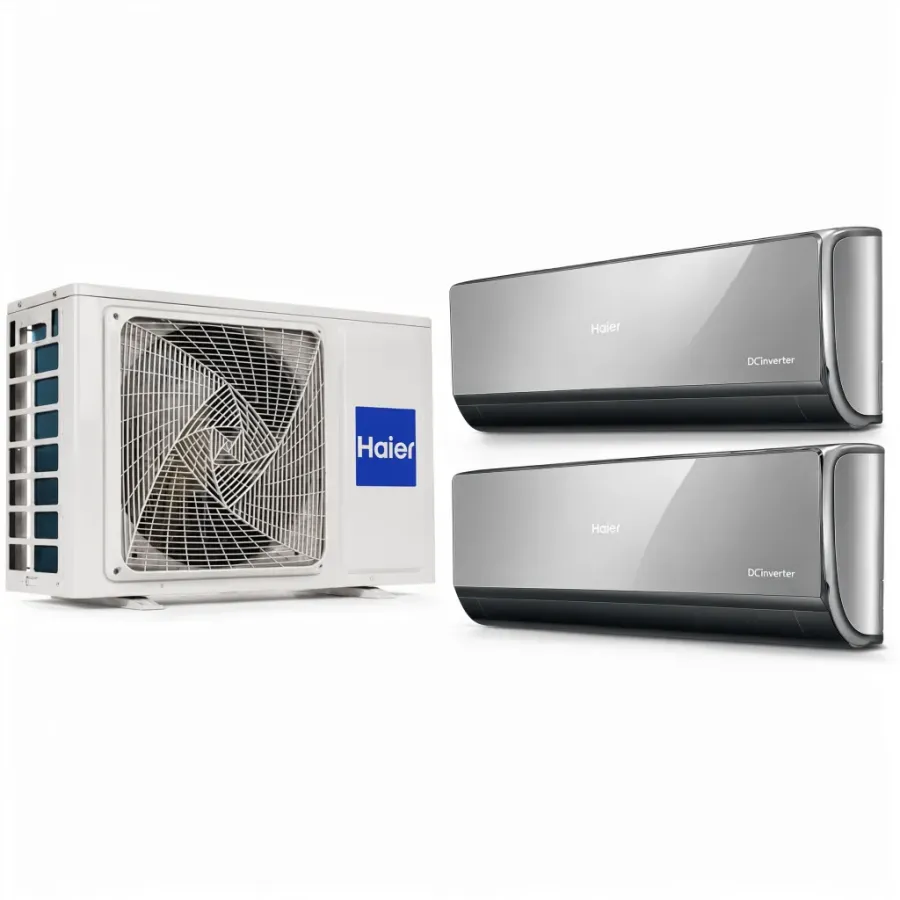 Мультисплит-система на 2 комнаты Haier 2U50S2SM2FA / AS09NS6ERA-B × 2
