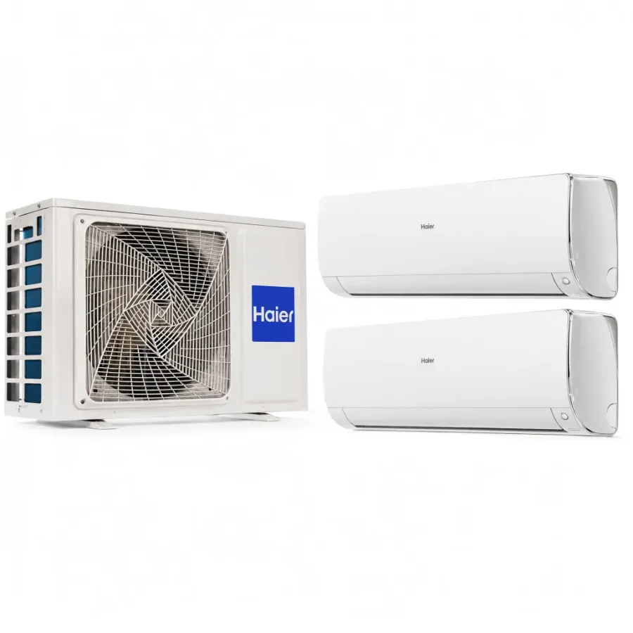 Мультисплит-система на 2 комнаты Haier 3U70S2SR5FA / AS35S2SF3FA-W × 2