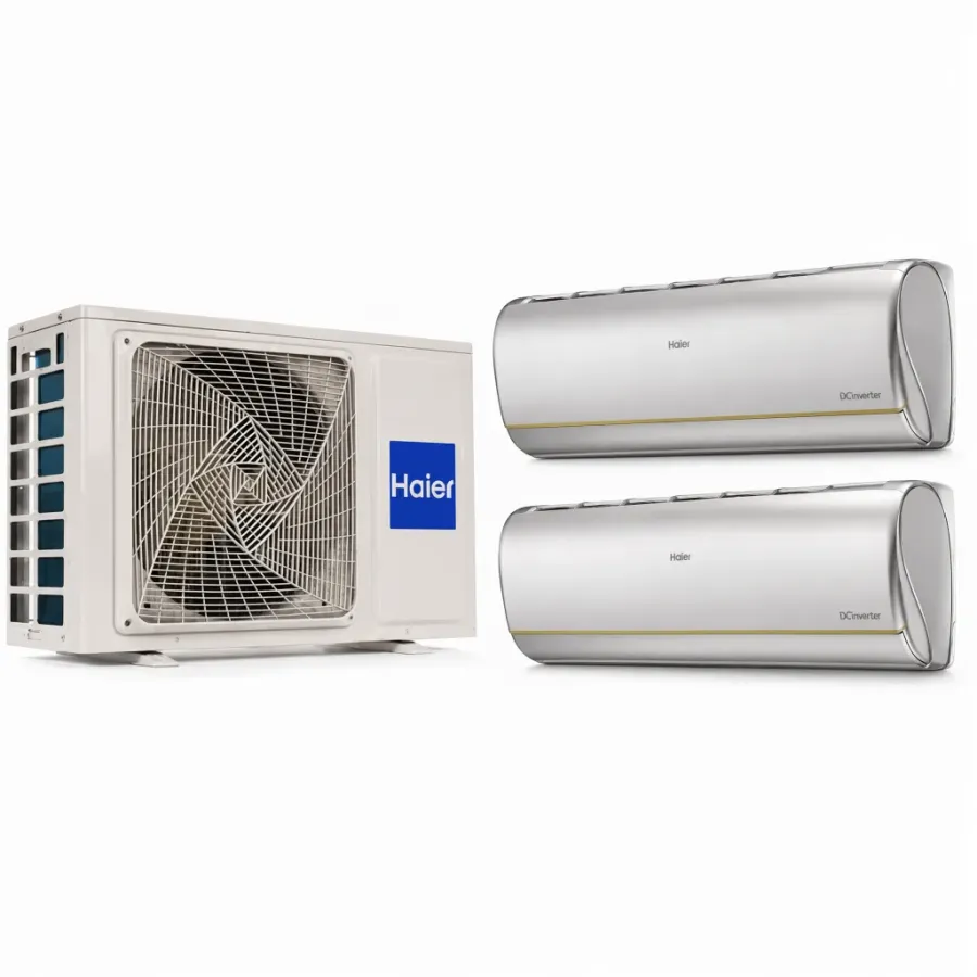 Мультисплит-система на 2 комнаты Haier 2U40S2SM2FA / AS25S2SJ3FA-S × 2