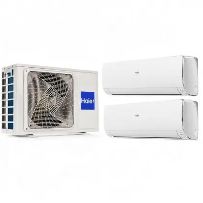 Мультисплит-система на 2 комнаты Haier 2U40S2SM2FA / AS25S2SF3FA-W × 2